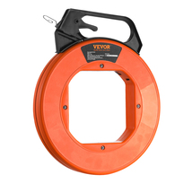 VEVOR Steel Wire Puller, 240 ft, 1/8", with Enhanced Housing &amp; Handle, I... - $26.90