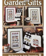 Garden Gifts 26 Projects Leisure Arts Cross Stitch Pattern #2981 -22 - $12.19