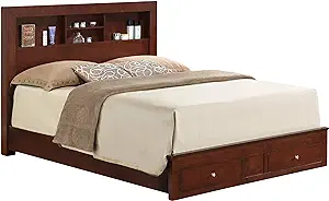 Glory Furniture Burlington Wood Bed, Full, White - $838.99