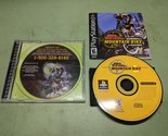 No Fear Downhill Mountain Bike Racing Sony PlayStation 1 Complete in Box - $12.89