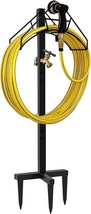 Heavy Duty Garden Hose Holder Freestanding Metal Rust Proof Water Hose Storage - £63.44 GBP