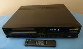 Sony SL-S600 Betamax Video Cassette Recorder + Remote, Made In Japan, See Video! - £323.34 GBP