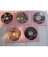 5 DVDs no cases or artwork - $12.99 CAD