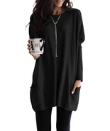 Womens Fall Fashion 2025 Long Sleeve Pullover Tunic Tops Crewneck Sweats... - $659.72 MXN