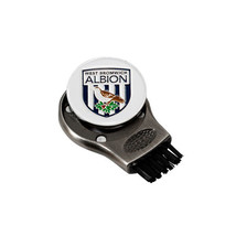 WEST BROM WBA FC GRUVE CLEANER AND GOLF BALL MARKER. GROOVE CLEANING BRUSH - £19.48 GBP