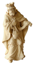 Nativity Figurine King Magi Unpainted Ready to Paint Christmas 4.25&quot; Tal... - £9.17 GBP