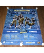 UCLA Bruins Poster 2010 Football Schedule Taylor Embree Jeff Baca Mike H... - $570.99 MXN