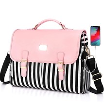 Laptop Bag For Women Large Capacity Computer Bags Cute Messenger Bag Bri... - £58.63 GBP