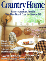 Country Home Magazine August 1993 Savor Summer Entertain, Decorate, Garden - £6.69 GBP