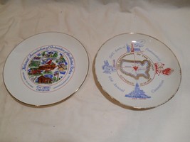 National Postmasters 61 &amp; 62 Annual Convention Plates 1965 &amp; 1966 Warranteed 22K - £3.93 GBP
