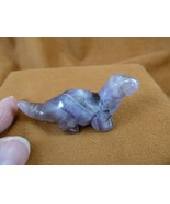 (Y-DIN-BR-551) BRONTOSAURUS dinosaur GEMSTONE gem FIGURINE Apatosaurus - $25.64 CAD