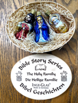 INGE-GLASS Made In Germany The Holy Family Bible Story Series Die Heilige Famili - £39.32 GBP