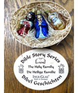 INGE-GLASS MADE IN GERMANY THE HOLY FAMILY BIBLE STORY SERIES DIE HEILIG... - £39.50 GBP