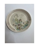 RARE Lenox Temper-ware Sandpiper Plate Floral Design Microwave Oven Safe - $21.30