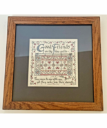 1991 Creative Calligraphy Lynn N. Parker &quot;Good Friends Are Like Fine Quits&quot; - $18.86 CAD