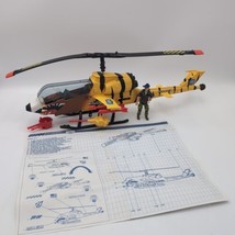 Gi Joe Tiger Fly Near Complete W Blueprints &amp; Recondo 1983 Hasbro Vintag... - $163.51