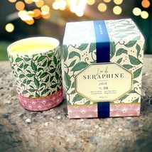 L&#39;OR DE SERAPHINE Joie No. 08 White Fur &amp; Pine scened Candle 17 oz New in Box - £35.60 GBP