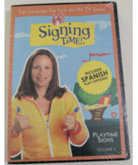 Signing Time Volume 2 - Playtime Signs DVD NEW &amp; Sealed - $368.16 MXN
