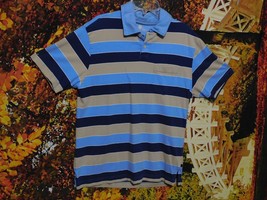 MEN&#39;S SHORT SLEEVE PULLOVER STRIPED SHIRT BY GAP / SIZE S - £7.25 GBP