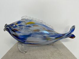 Murano glass fish, size 58 cm! Vintage-
show original title

Original Te... - $6,348.23 MXN