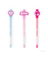 Yoobi Barbie Gel Pens 3pk Light Blue Light Pink Neon Pink Ink Charms - €1,97 EUR