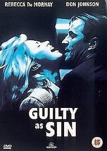 Guilty As Sin DVD (2004) Rebecca De Mornay, Lumet (DIR) Cert 15 Pre-Owned Region - £15.04 GBP