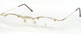 Vintage CITYsmart NEOSTYLE 559 808 GOLD EYEGLASSES GLASSES FRAME 48-23-1... - $92.88