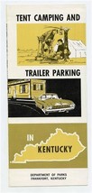 Tent Camping and Trailer Parking in Kentucky Brochure  - £14.08 GBP