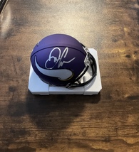 Dalvin Cook Signed Minnesota Vikings Mini Helmet with COA - £62.16 GBP