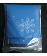 Herrschners® Quaint Snowflakes Place mats &amp; Napkins Stamped Cross-Stitch - £23.59 GBP
