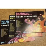 Conn Organ Music Books LOT 1971-72 Play Instantly Book 1, Book 2, Book 3 - $15.57 CAD