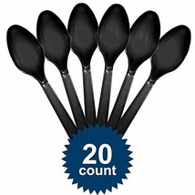 Black Premium Quality Spoons 24ct - £3.13 GBP