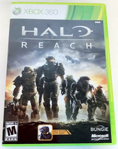 Halo: Reach Microsoft Xbox 360 2010 Video Game shooter spartan fps multi... - £14.66 GBP