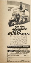 1960 Print Ad Cushman Motor Scooters Super Eagle Made in Lincoln,Nebraska - £9.27 GBP