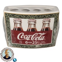 Vintage Coca Cola Ceramic Bathroom Toothbrush Holder with Stopper - £7.50 GBP
