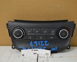 15-16 Nissan Sentra AC Heat Temperature Control 275004AT2A Switch 197-28... - $12.49