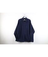 Vintage 90s Y2K Reebok Mens Large Faded Classic Logo Fleece Full Zip Jac... - $912.21 MXN