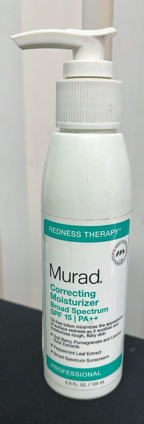 Murad correcting moisturizer broad spectrum spf 15 /  4.0 oz/ 120 ml discontinue - $98.99