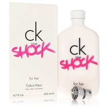CK One Shock by Calvin Klein Eau De Toilette Spray 6.7 oz for Women - £29.83 GBP