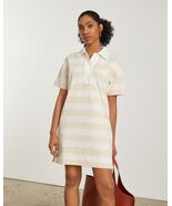 Everlane The Organic Cotton Polo Dress Beech/Bone Size Small - €30,72 EUR