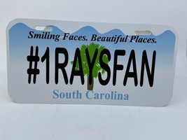 Vintage South Carolina StingRays #1RAYSFAN ECHL Hockey Plastic License P... - $14.84