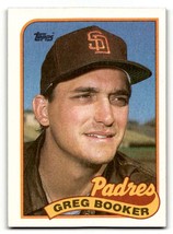 1989 Topps #319 Greg Booker    San Diego Padres Baseball Cards EX/NM ID:53780 - £1.39 GBP