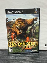 Cabela&#39;s Dangerous Hunts  (Playstation 2 PS2) Complete / Tested - £3.89 GBP