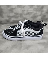 Vans FILMORE Low-Top Checkerboard Black / White Skate Shoes - YOUTH SIZE 4 - $39.33 CAD