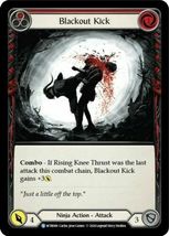 Blackout Kick WTR089 Red Rare Flesh and Blood TCG Welcome to Rathe Pack ... - £1.19 GBP