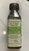 Creme of Nature Aloe &amp; Black Castor Oil Healthy &amp; Long Fortifying Hair M... - $166.08 MXN