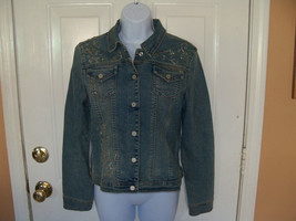 Limited Too Jean Jacket Size XL Girl&#39;s EUC - £12.06 GBP