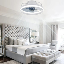 55W Smart Ceiling Fan Fans With Lights Remote Control Bedroom Decor Ventilator - £70.75 GBP