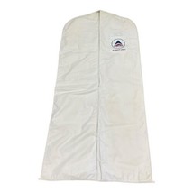 Vintage Delta Air Lines Flight Pak White Garment Bag Travel Airline Souv... - $30.84