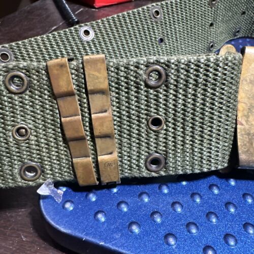 Vintage U.S. Army Drill Sergeant Pistol Belt and 50 similar